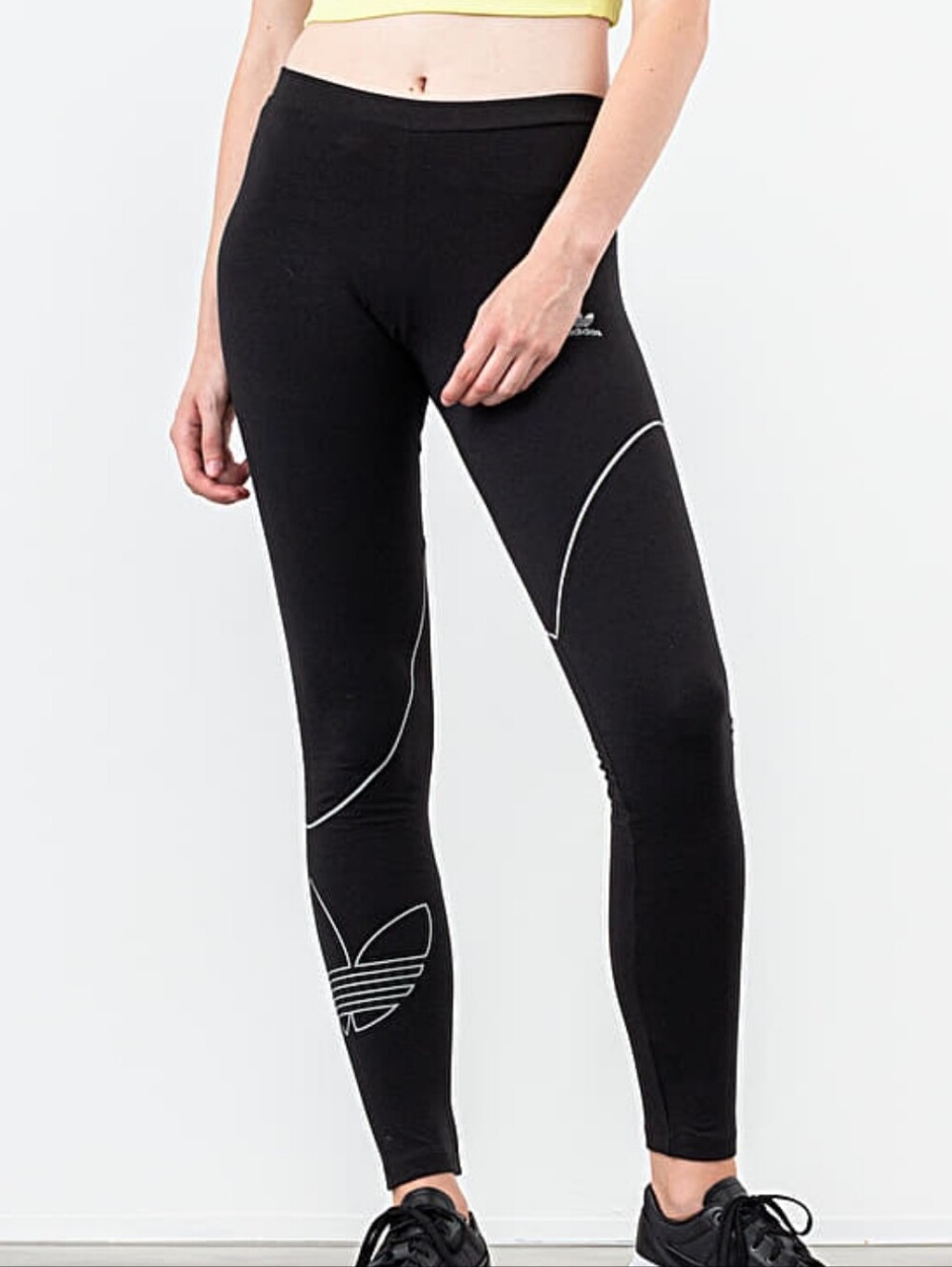 Adidas Trefoil Reflective Leggings Tight Medium